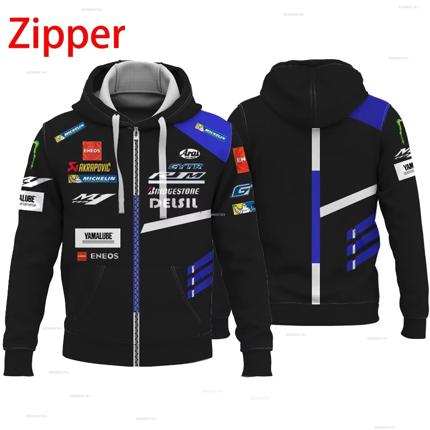 Motorcycle Gear Full Suit - Kombinezon wyścigowy Yamaha M1 dla mężczyzn,