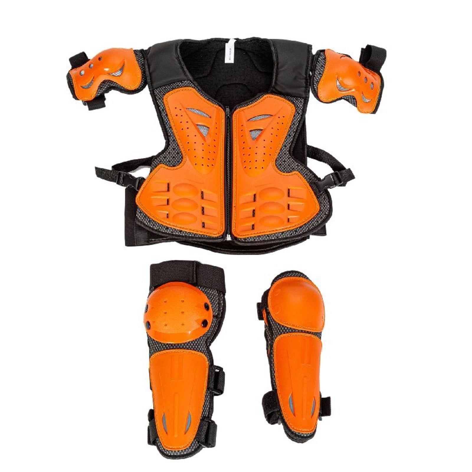 Motorcycle Gear Full Suit - Dziecięcy kombinezon motocyklowy, oddychający strój motocrossowy,