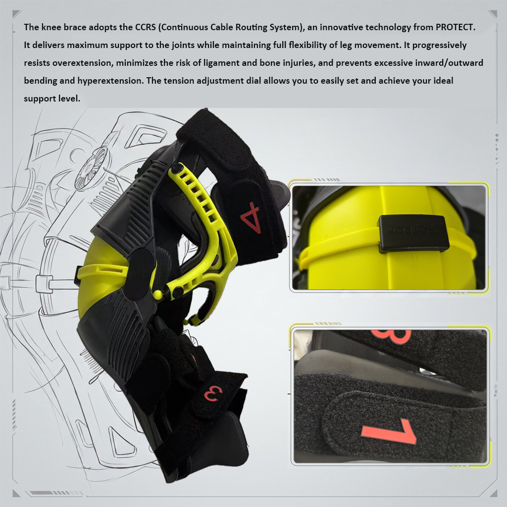 Motorcycle Gear For Sale - Regulowane ochraniacze na kolana do motocrossu