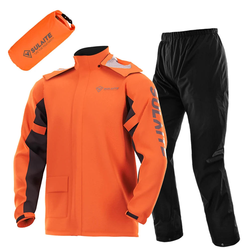 Motorcycle Gear Women - Lekki motocyklowy kombinezon przeciwdeszczowy, wodoodporny i