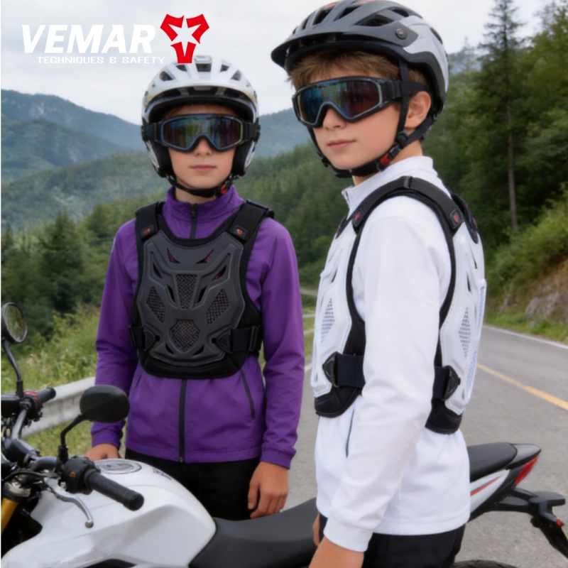 Motorcycle Gear Youth - Kamizelka ochronna VEMAR dla dzieci/ młodzieży,