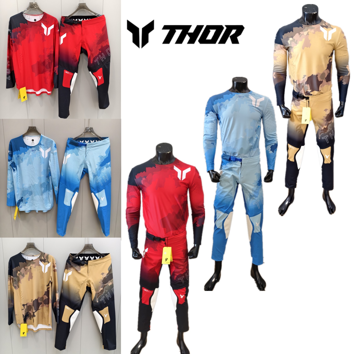 Motorcycle Gear For Sale - Zestaw Motocrossowy THOR, Strój Motocyklowy MX