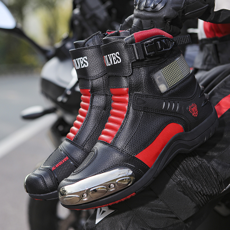 JG.WOLVES Skórzane Buty Motocy – Motorcycle Gear Women recenzja i cena