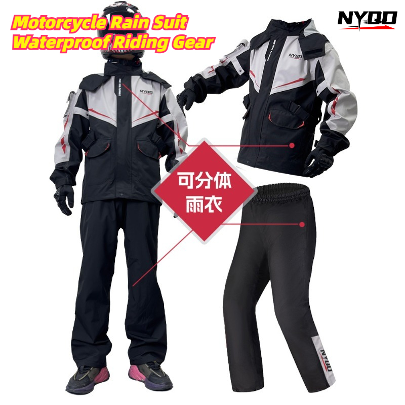 Kombinezon motocyklowy przeciw – Motorcycle Gear Full Suit recenzja i cena